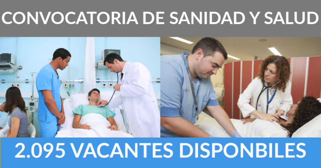 2.095 ofertas de trabajo de SANIDAD Y SALUD encontradas