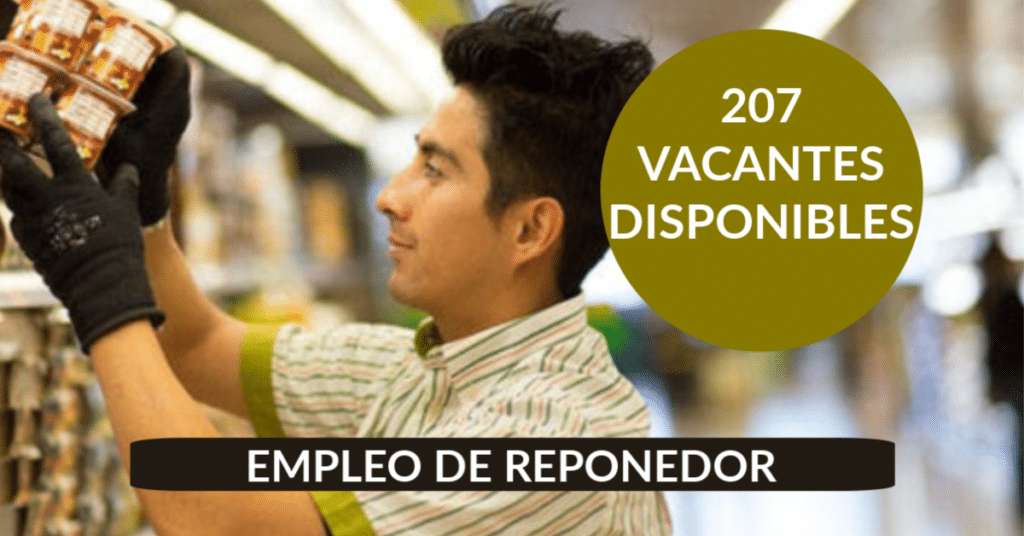 207 ofertas de trabajo de REPONEDOR encontradas