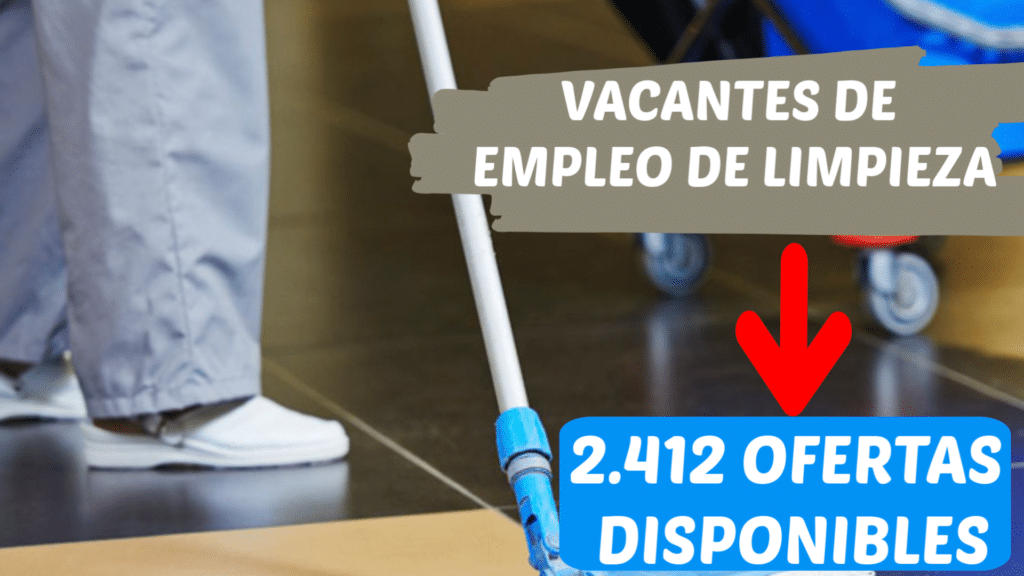 EMPLEOS EN EL SECTOR DE LIMPIEZA