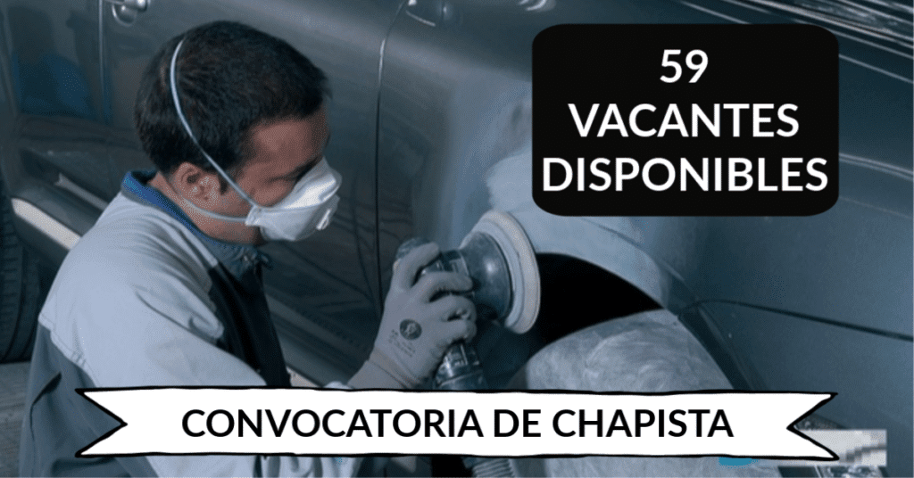 OFERTAS DE EMPLEO DE CHAPISTA