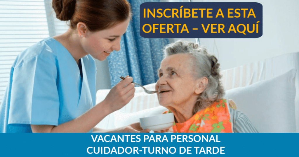 Ofertas de trabajo de CUIDADOR