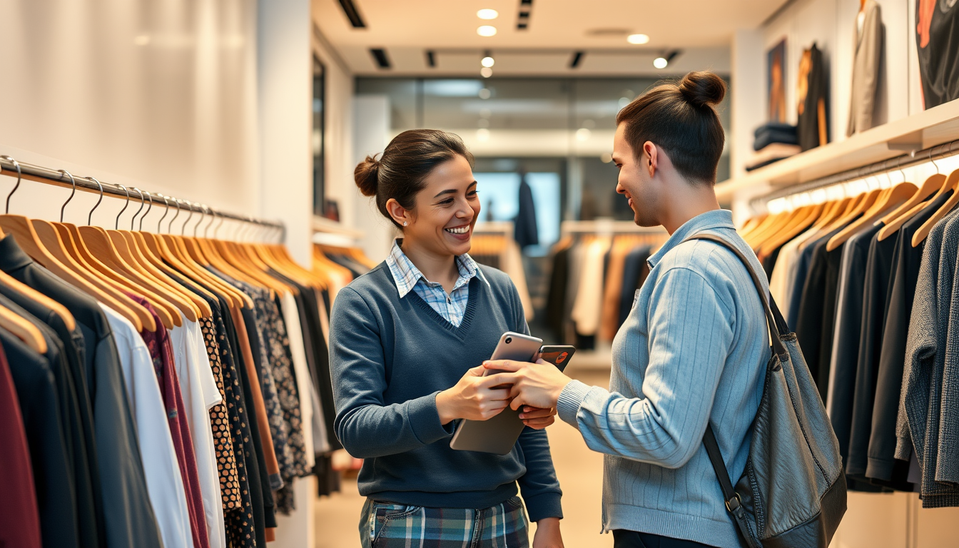 tienda moda retail dependienta empleo