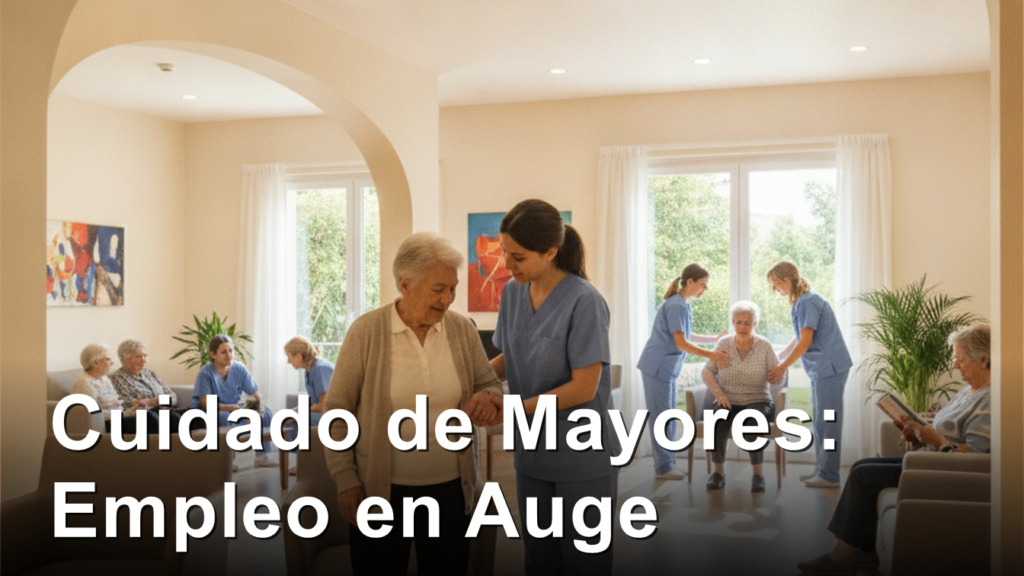 empleo cuidado de mayores espana
