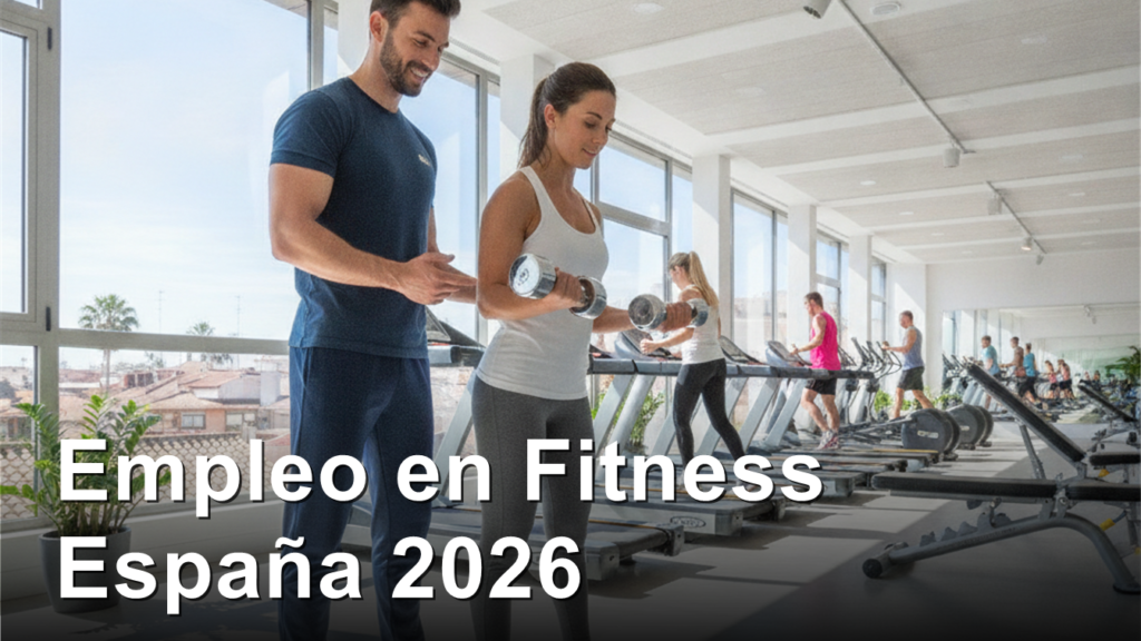 empleo fitness espana entrenador personal