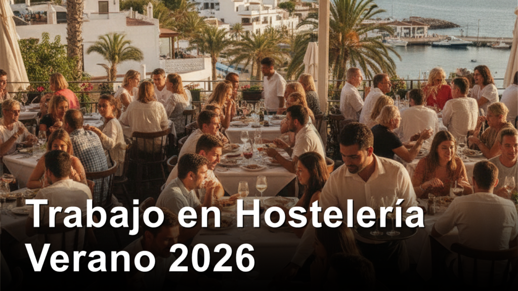 empleo hosteleria espana verano 2026