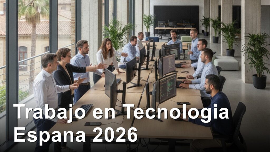 empleo tecnologia informatica espana
