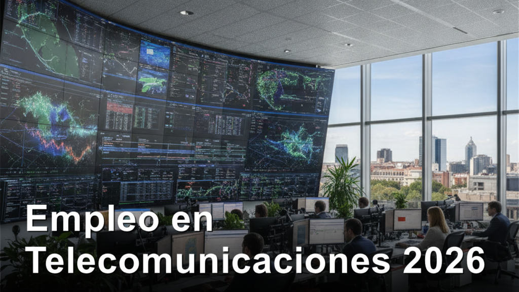 empleo telecomunicaciones espana