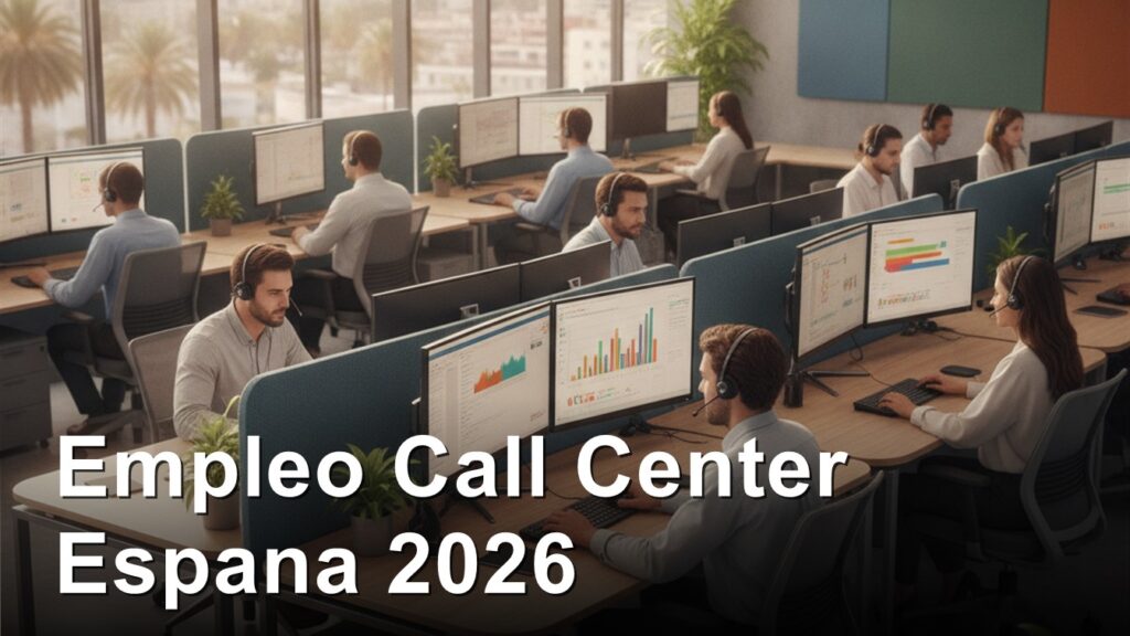empleo atencion al cliente call center espana 2026