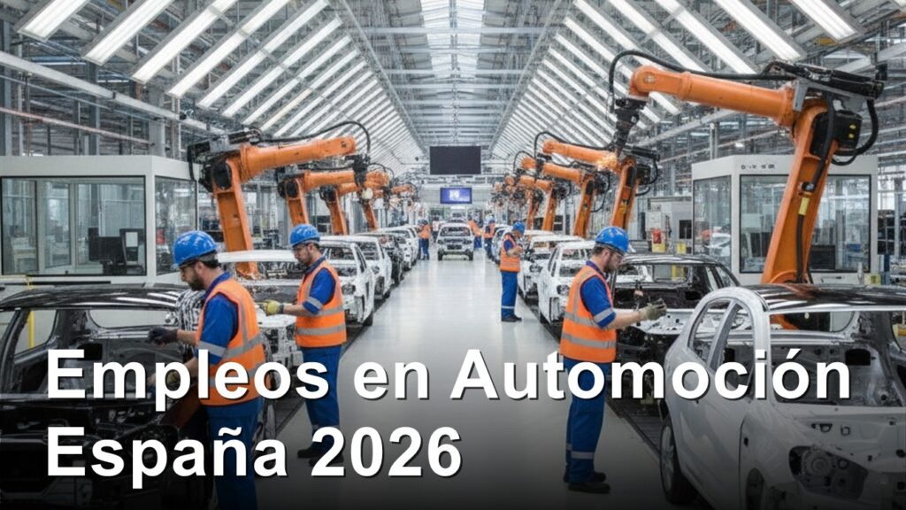 empleo automocion fabrica automovil espana