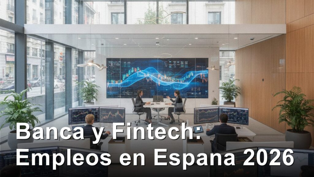empleo banca fintech finanzas espana 2026