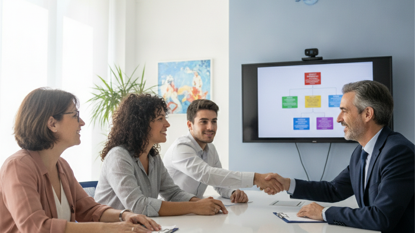 Trabajadores españoles en oficina de empleo septiembre 2026