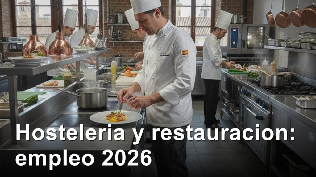 empleo hosteleria restauracion espana otono 2026