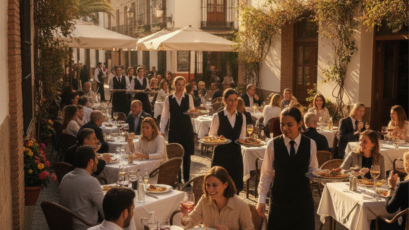 trabajo camarero restaurante espana profesional