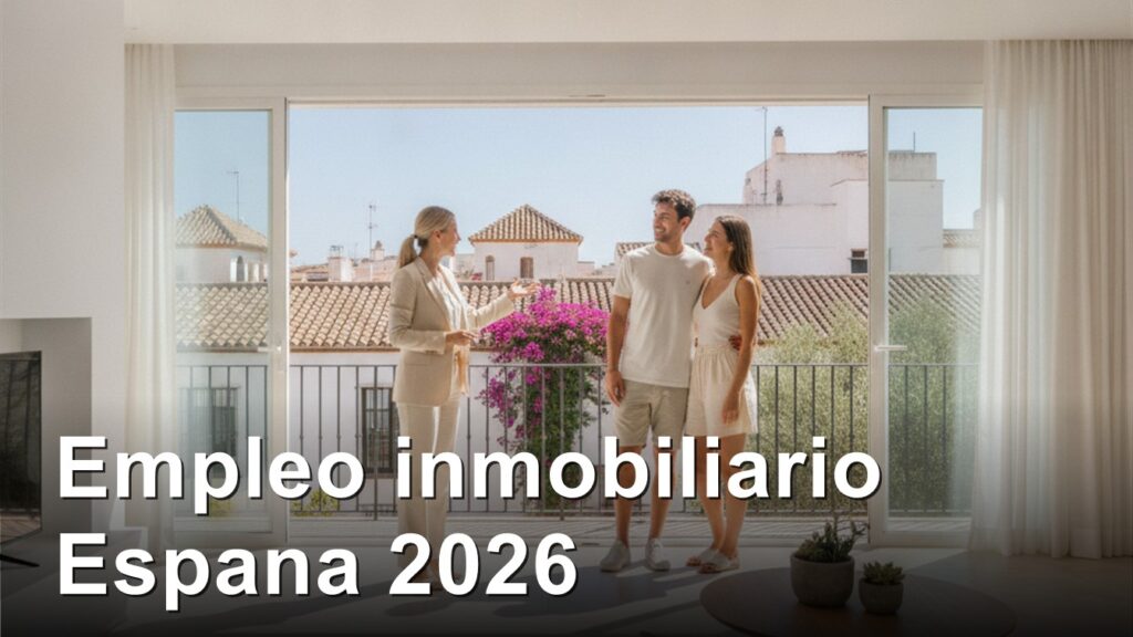 empleo inmobiliario agentes espana