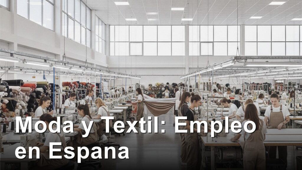 empleo moda textil Espana 2026