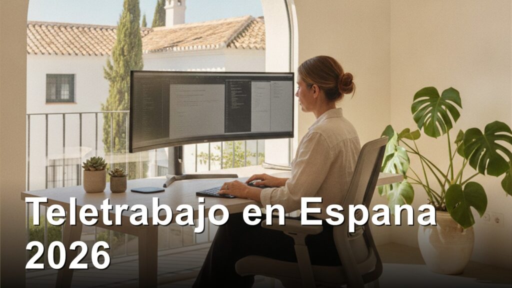teletrabajo trabajo remoto empleo espana